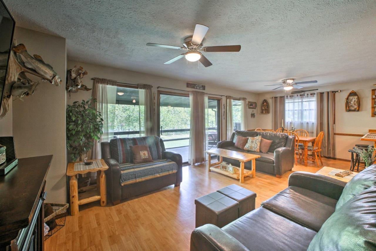 Lakefront Table Rock Home With Fire Pit! Golden Extérieur photo